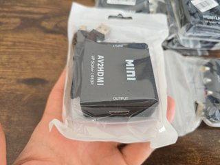 Adaptadores HDMI/AV y AV/HDMI