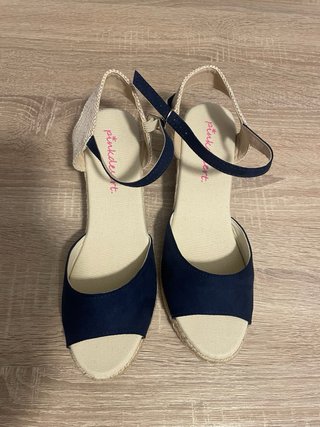 Sandalias cuña Pink Desert mujer