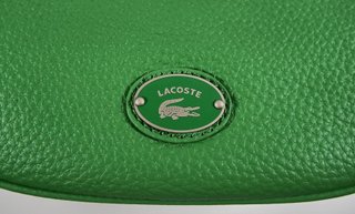 Bolso Lacoste Piel Verde Halfmoon