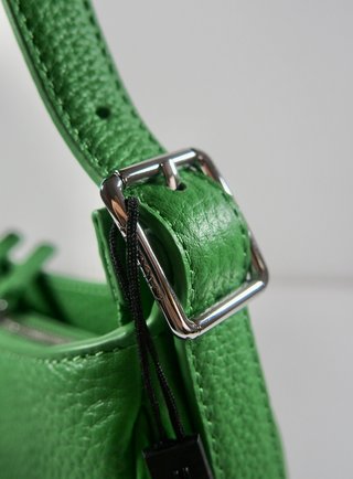 Bolso Lacoste Piel Verde Halfmoon