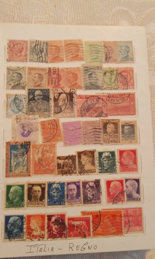 Colección sellos italianos antiguos