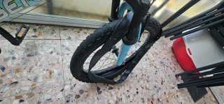Bicicleta infantil azul