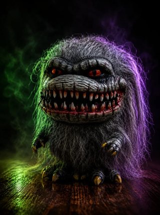 Figura Critters Krite Terror Retro 19 cm Horror