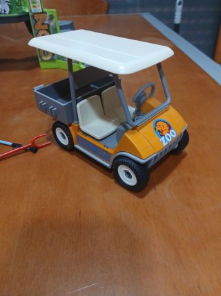 Playmobil Zoo Entrada y Carrito