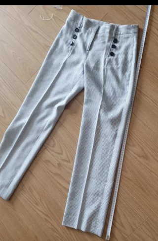 Pantalón rayas Zara