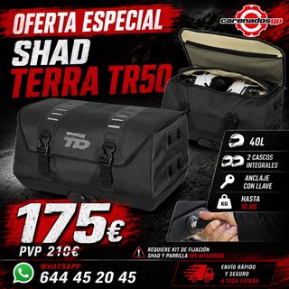 BOLSA TRASERA SHAD TERRA TR50 NUEVA