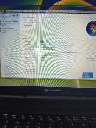 Packard Bell Portátil Negro