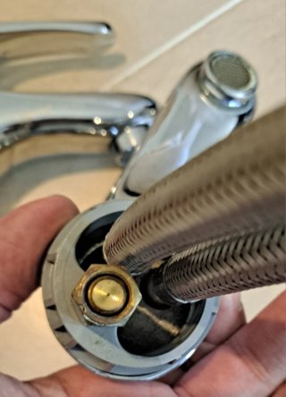 Rubineti monocomando Buades, per bidet e lavandino