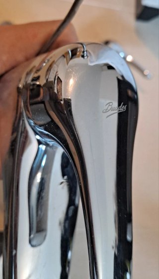 Rubineti monocomando Buades, per bidet e lavandino