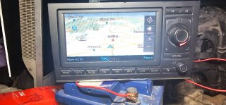 Rádio Audi RNS-E MMI S4