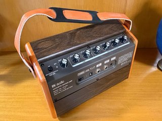 Amplificador Portátil EK Audio Marrón/Gris