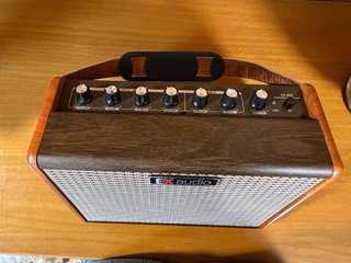 Amplificador Portátil EK Audio Marrón/Gris