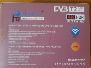 Haohsat TDT DVB-T2 H.265 HEVC 10Bit