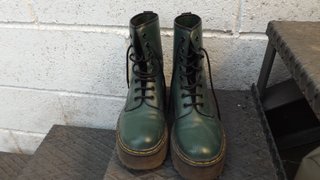 Botín militar Corina verde T-38
