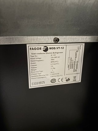 Vinoteca Fagor VT-12 12 botellas