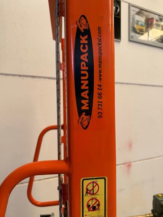 Apilador manual naranja