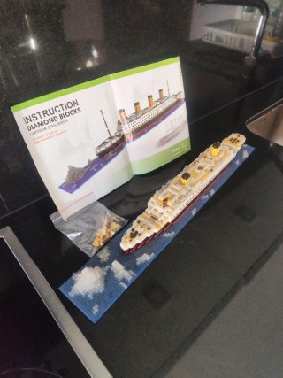 Bloques Diamante Titanic Instrucciones