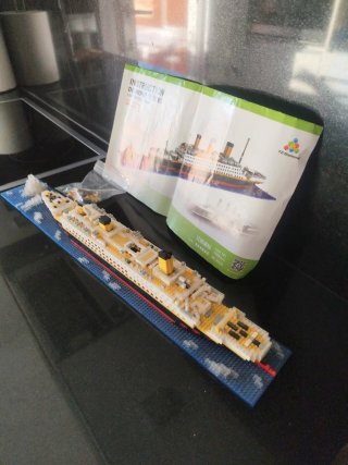 Bloques Diamante Titanic Instrucciones