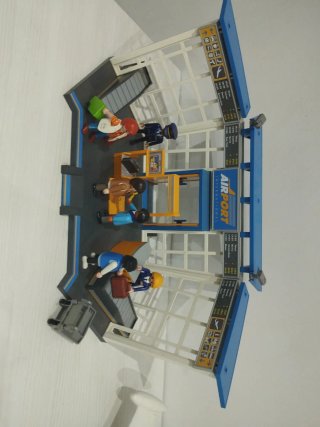 Aeropuerto Playmobil con Avión y Torre