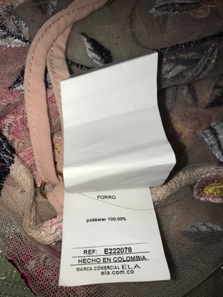 Camisón ELA floral talla única