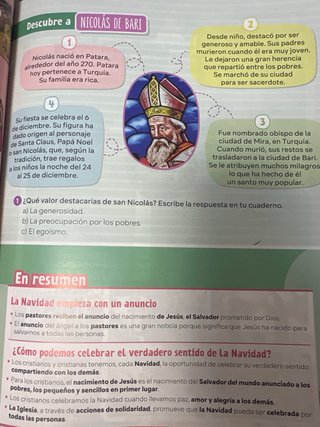 Religión Católica, 4 Primaria, Edén, Revuela