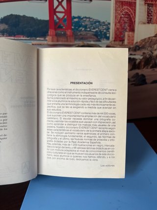 Everest Cenit diccionario de la lengua española