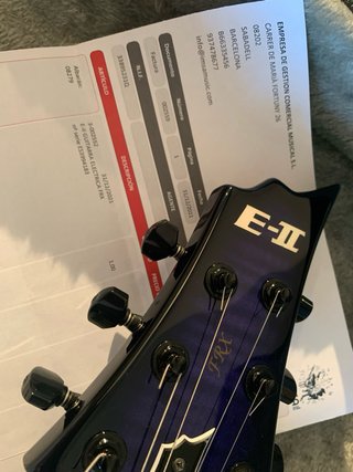 ESP E-II FRX Reindeer Blue - Made in Japan