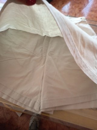 Falda pantalón Inesca Talla S Algodón Beige