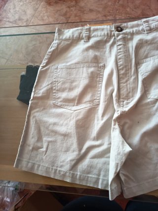Falda pantalón Inesca Talla S Algodón Beige