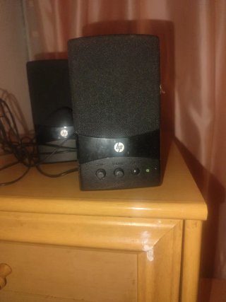 Altavoces HP Negros