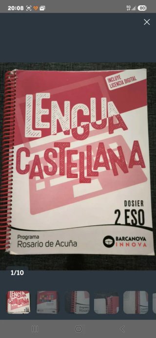 Pack 2 libros 2 ESO mates i castellà