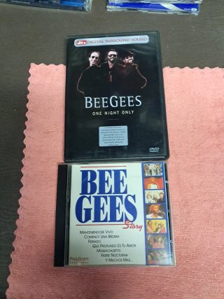 DVD y CD Bee Gees