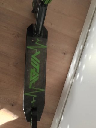 Patinete Freestyle Negro y Verde