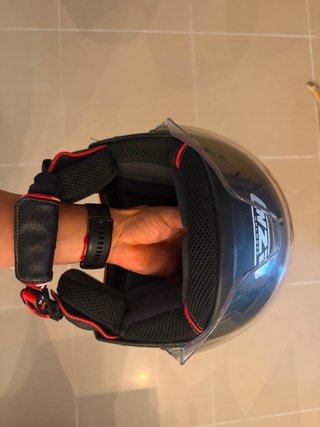 Casco Jet LS2 Negro