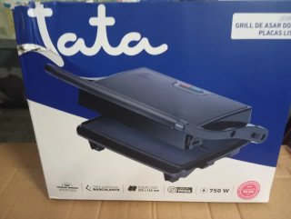 Plancha Grill Jata 750W Placas Lisas