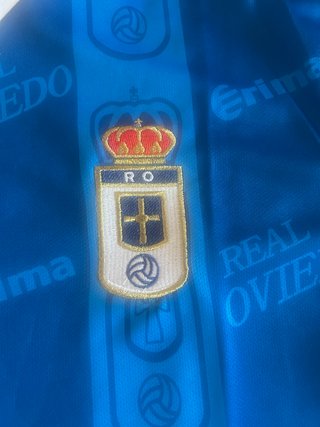 Camiseta Retro Real Oviedo Talla M
