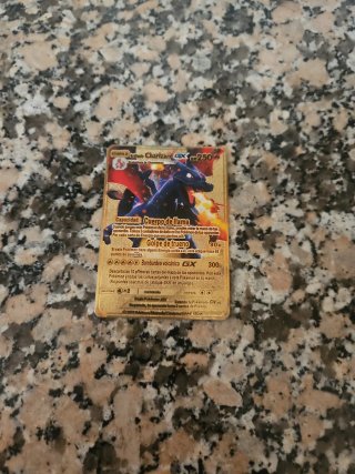 Charizard GX Metalico Pokemon Card