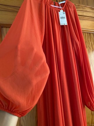 Vestido gasa Mango Talla M