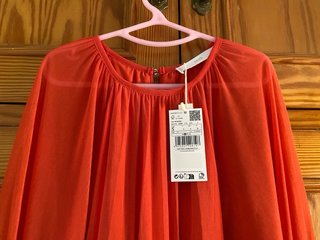 Vestido gasa Mango Talla M