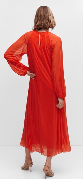 Vestido gasa Mango Talla M