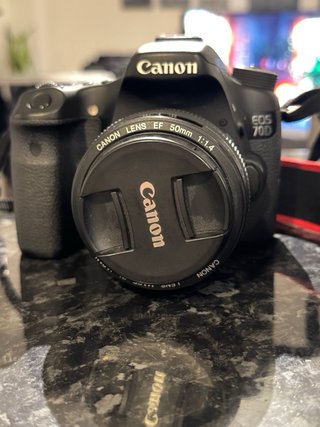Pack Canon EOS 70D Cámara DSLR
