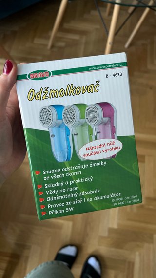 Quitapelusas BRAVO azul