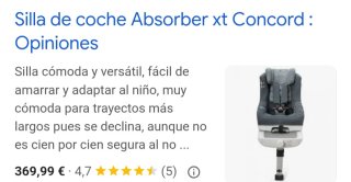 Silla de coche Concord Absorber XT