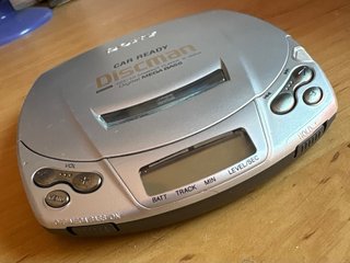 Sony Discman D-192CK Plata