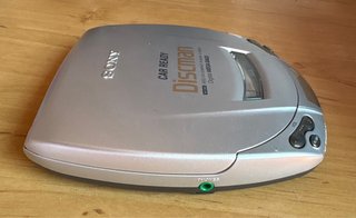 Sony Discman D-192CK Plata