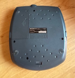 Sony Discman D-192CK Plata