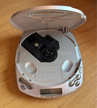 Sony Discman D-192CK Plata