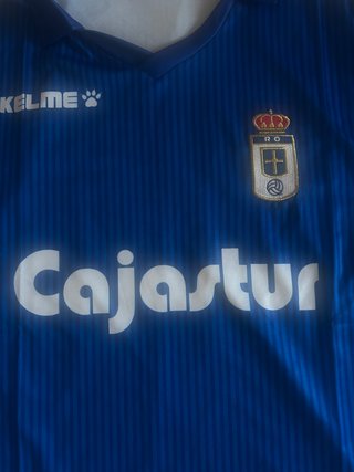 Camiseta Retro Kelme Real Oviedo Talla M
