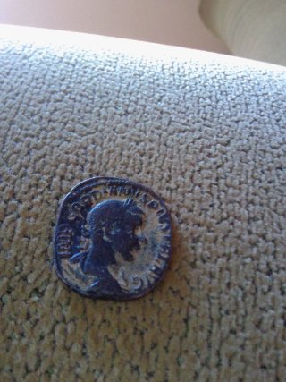 Moneda Antigua Romana Sextersio