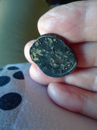 Moneda Antigua Romana Sextersio